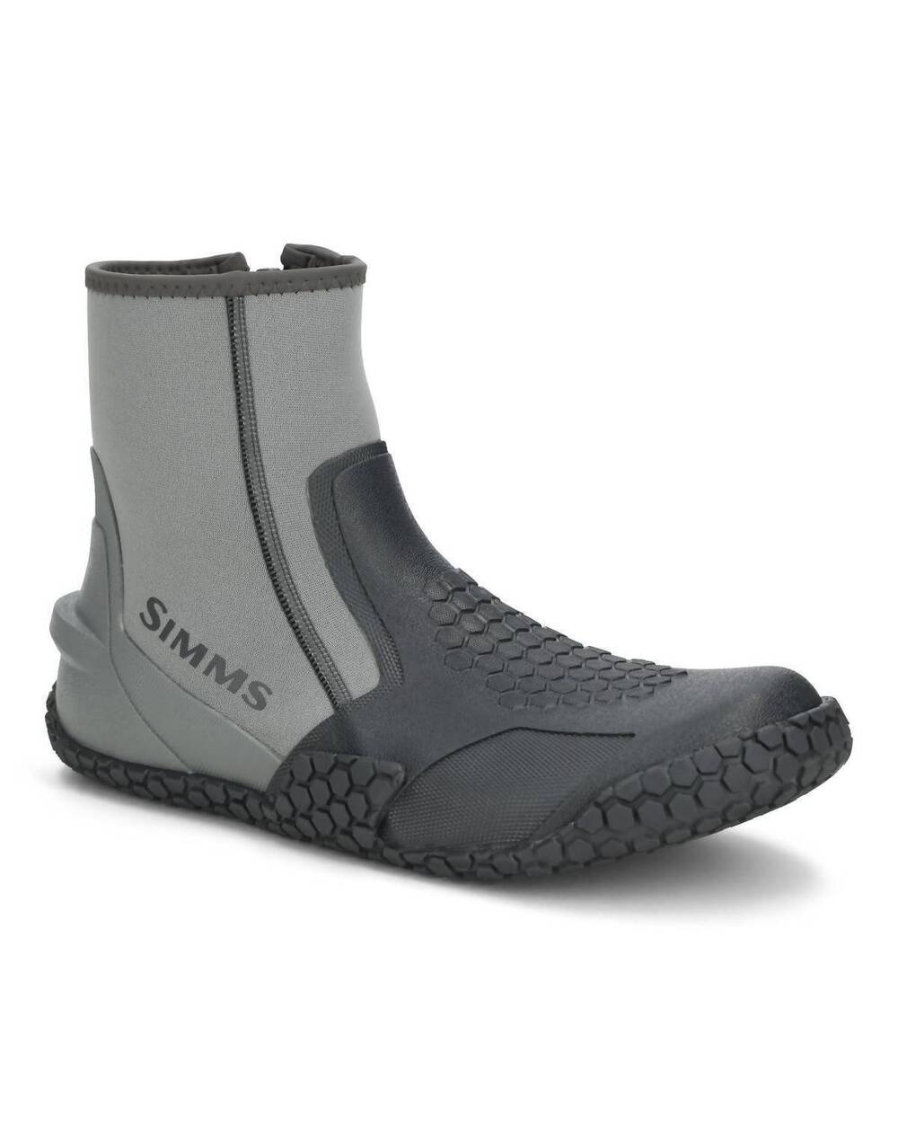 NEW SIMMS men's zip-it flats bootie in black